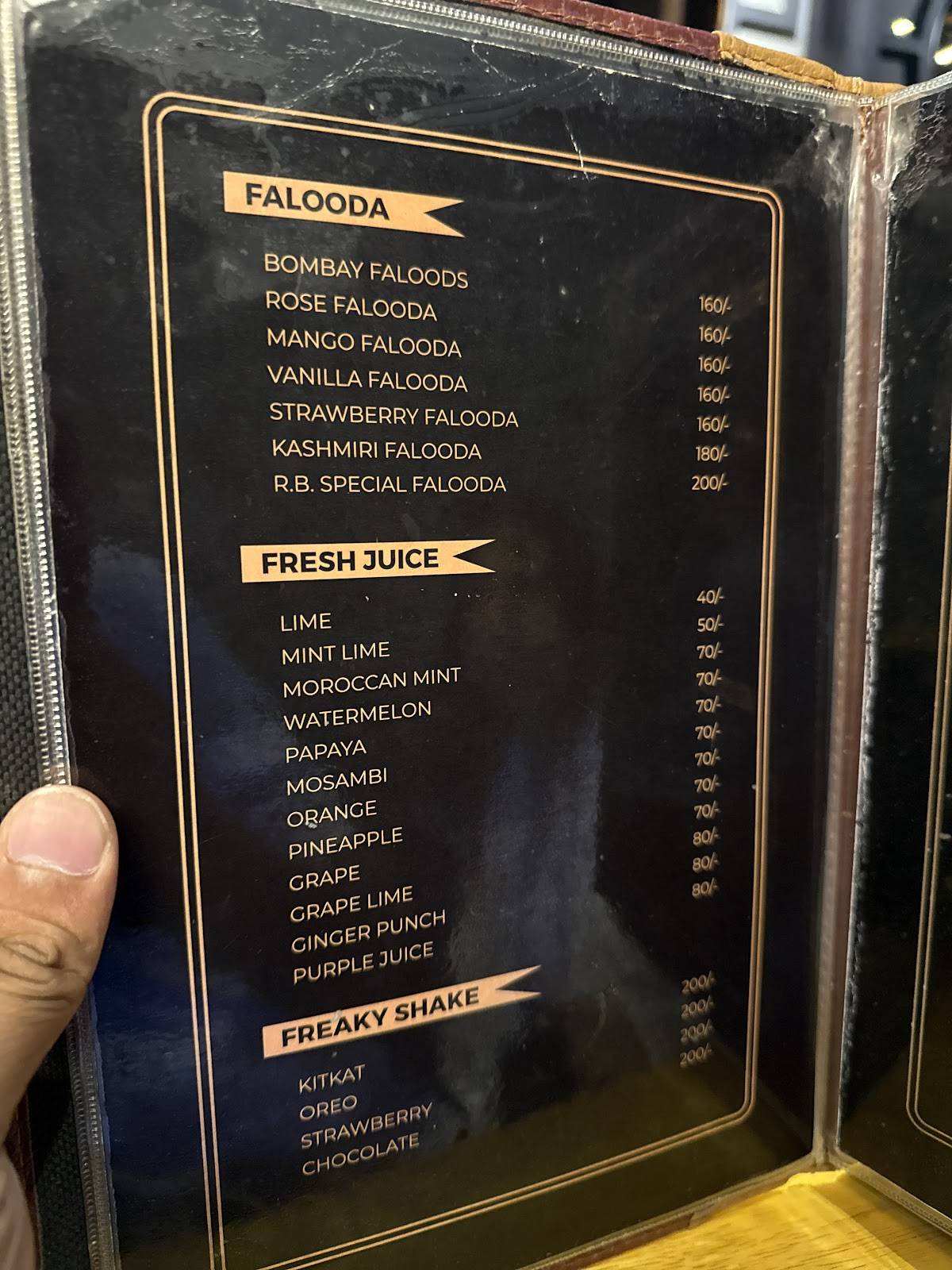 Roast and brew cafe menu