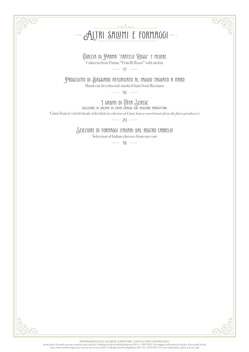 Menu di Clementino Ristorante & Bistrot 