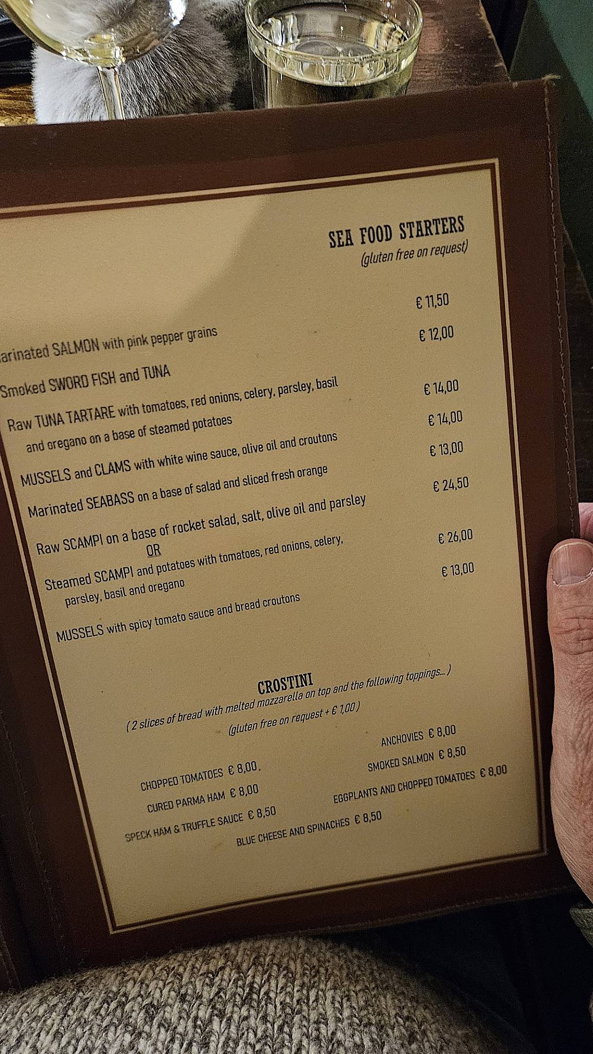 Menu di Old Bear 