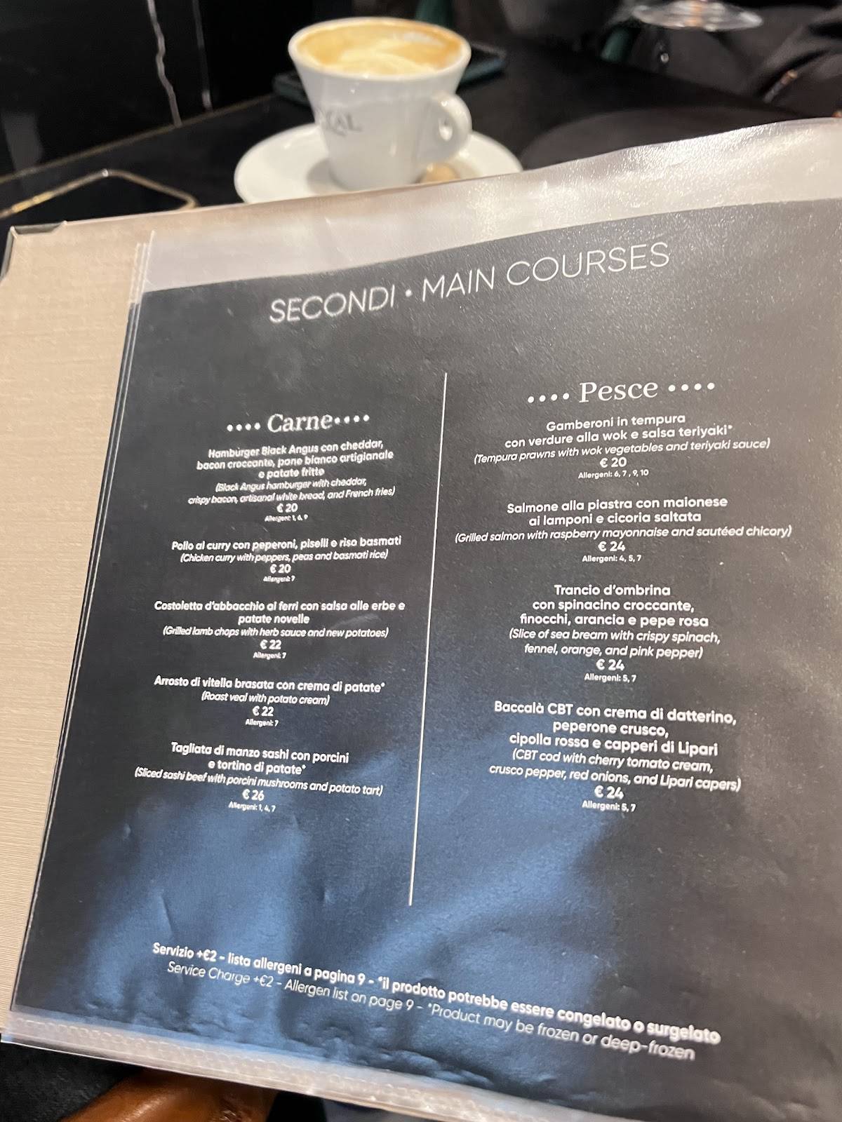 Menu di Royal Art Café 