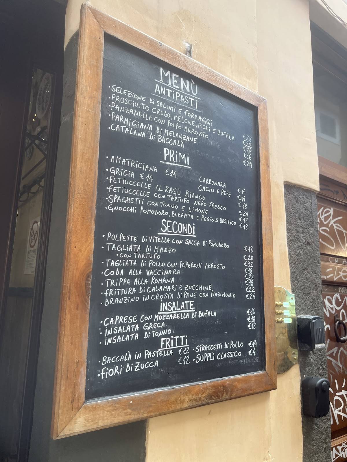 Menu di Vanda 