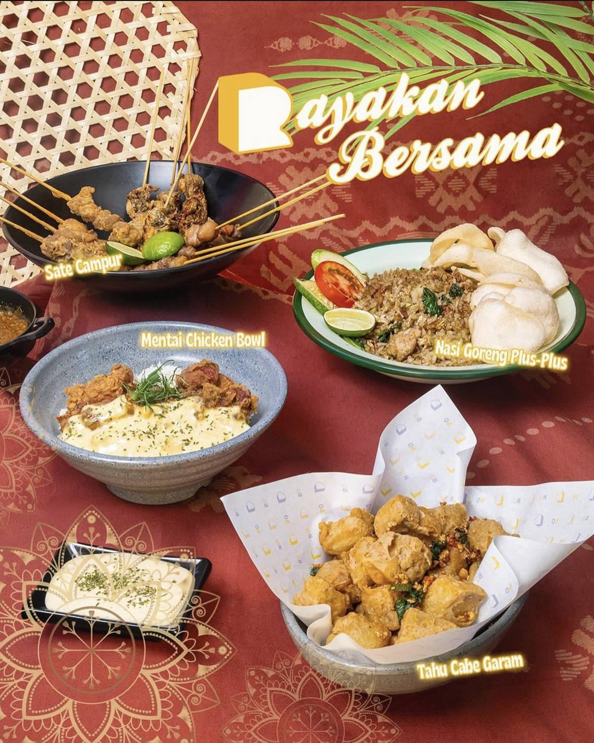 Carta del restaurante Ropopang Dharmahusada, Surabaya