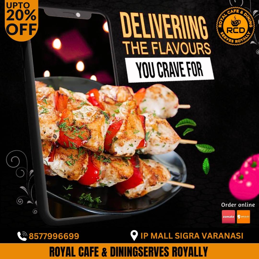 Royal Cafe & Dining : Best Restaurant in Varanasi menu