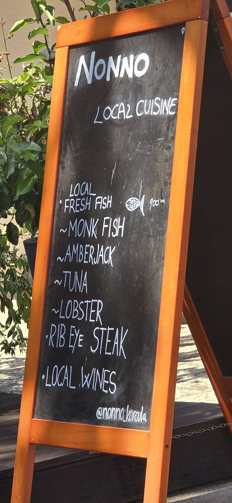 Menu di SILK - Pan-Asian Fusion and Izakaya, Korcula 