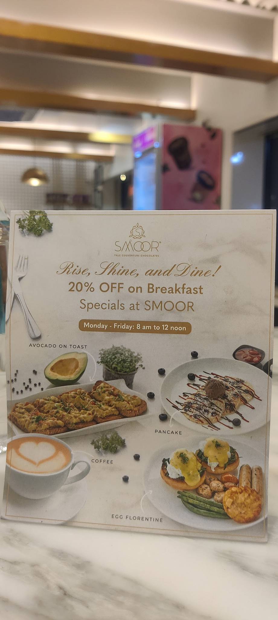 SMOOR Lounge - Kormangala menu