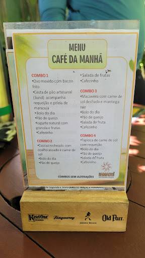 Samadhi Gastronomia Conceito cardápio