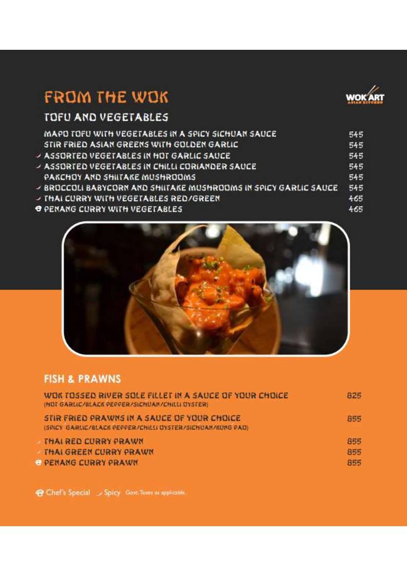 Samarkand Restaurant & Bar menu