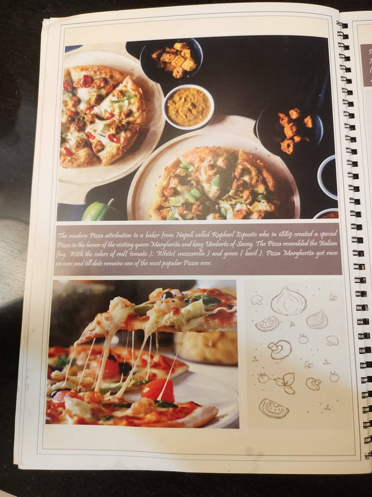 Sam's Pizza menu
