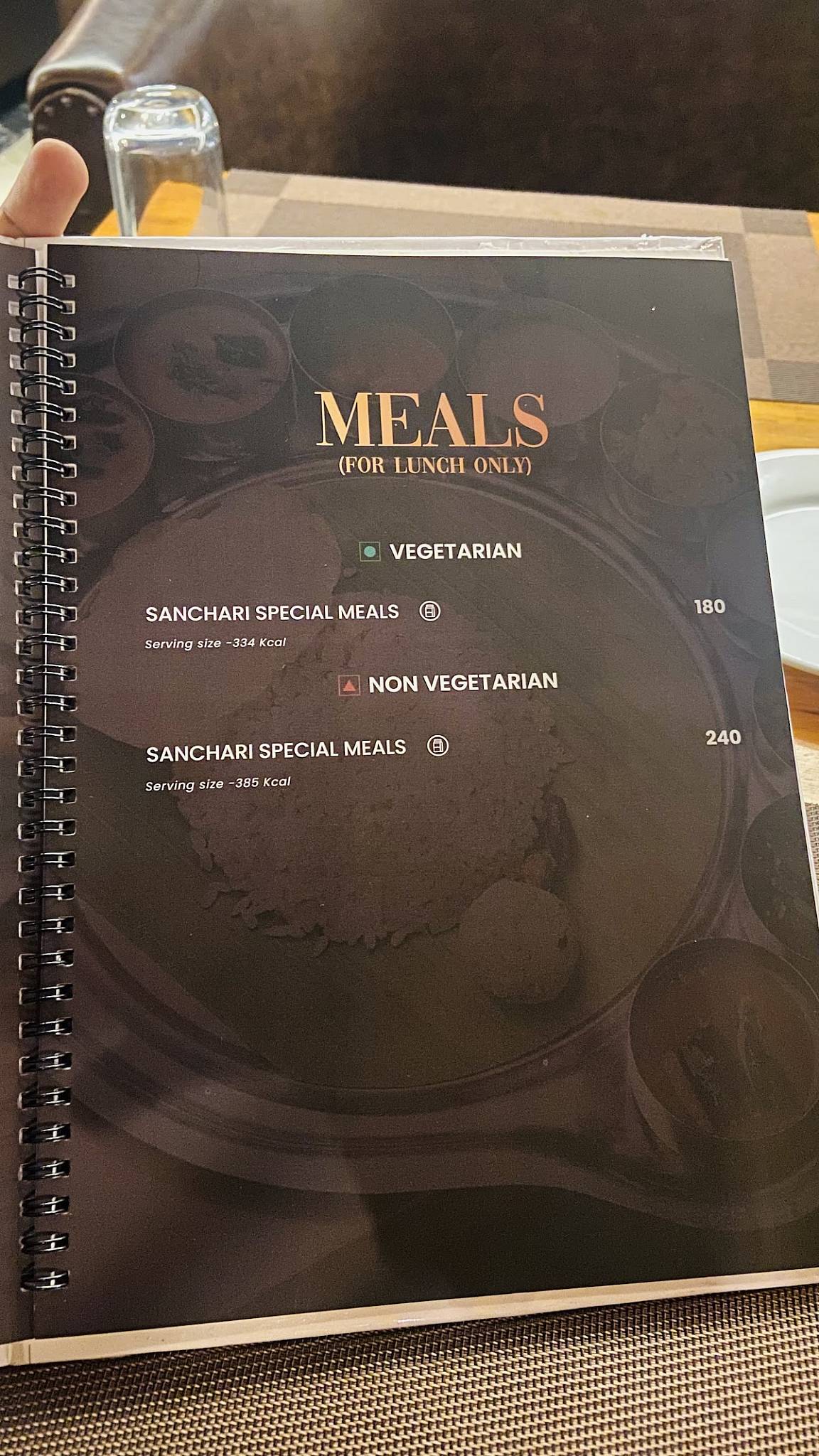 Sanchari by Chef Pillai Palakkad menu