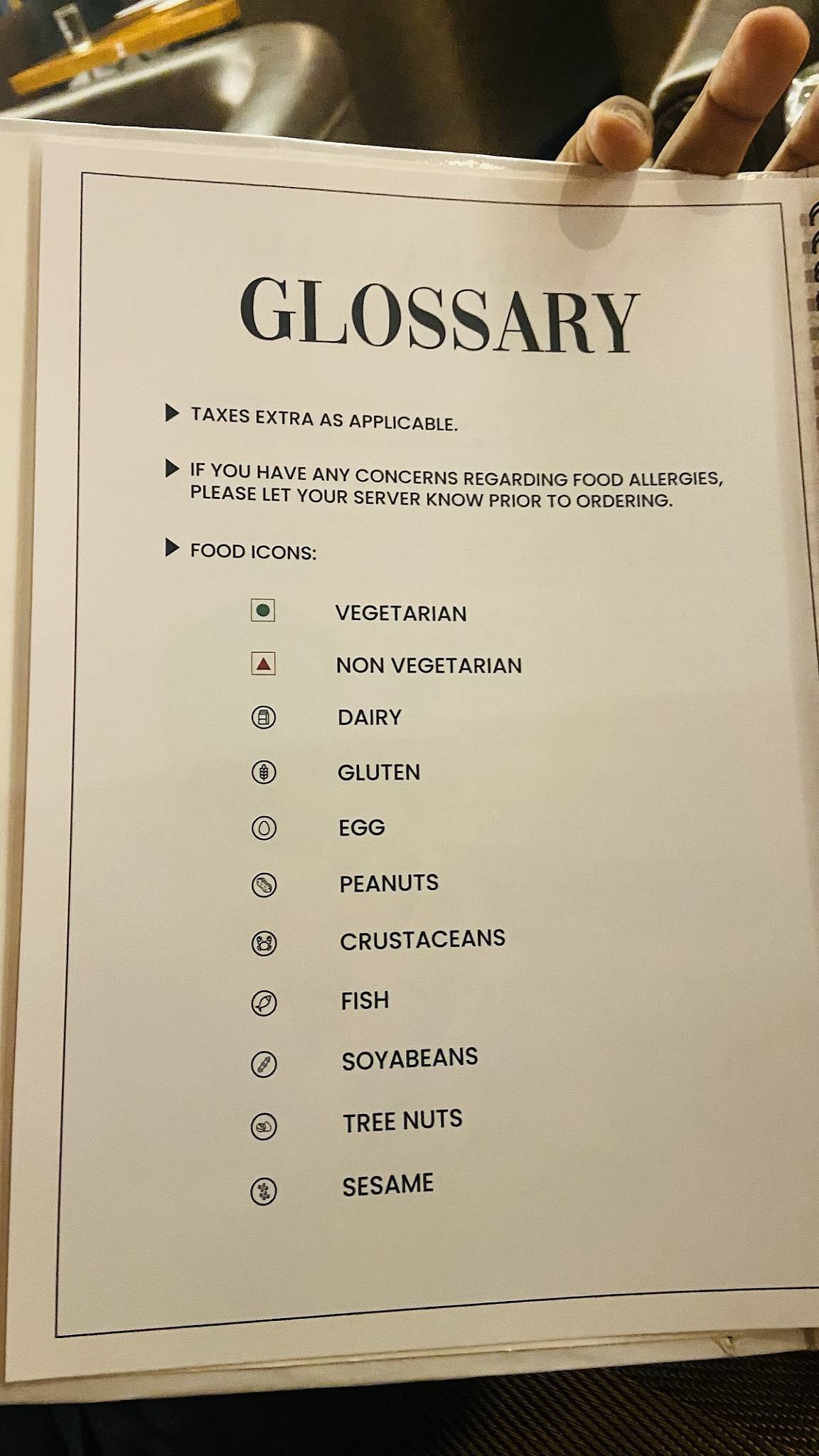 Sanchari by Chef Pillai Palakkad menu