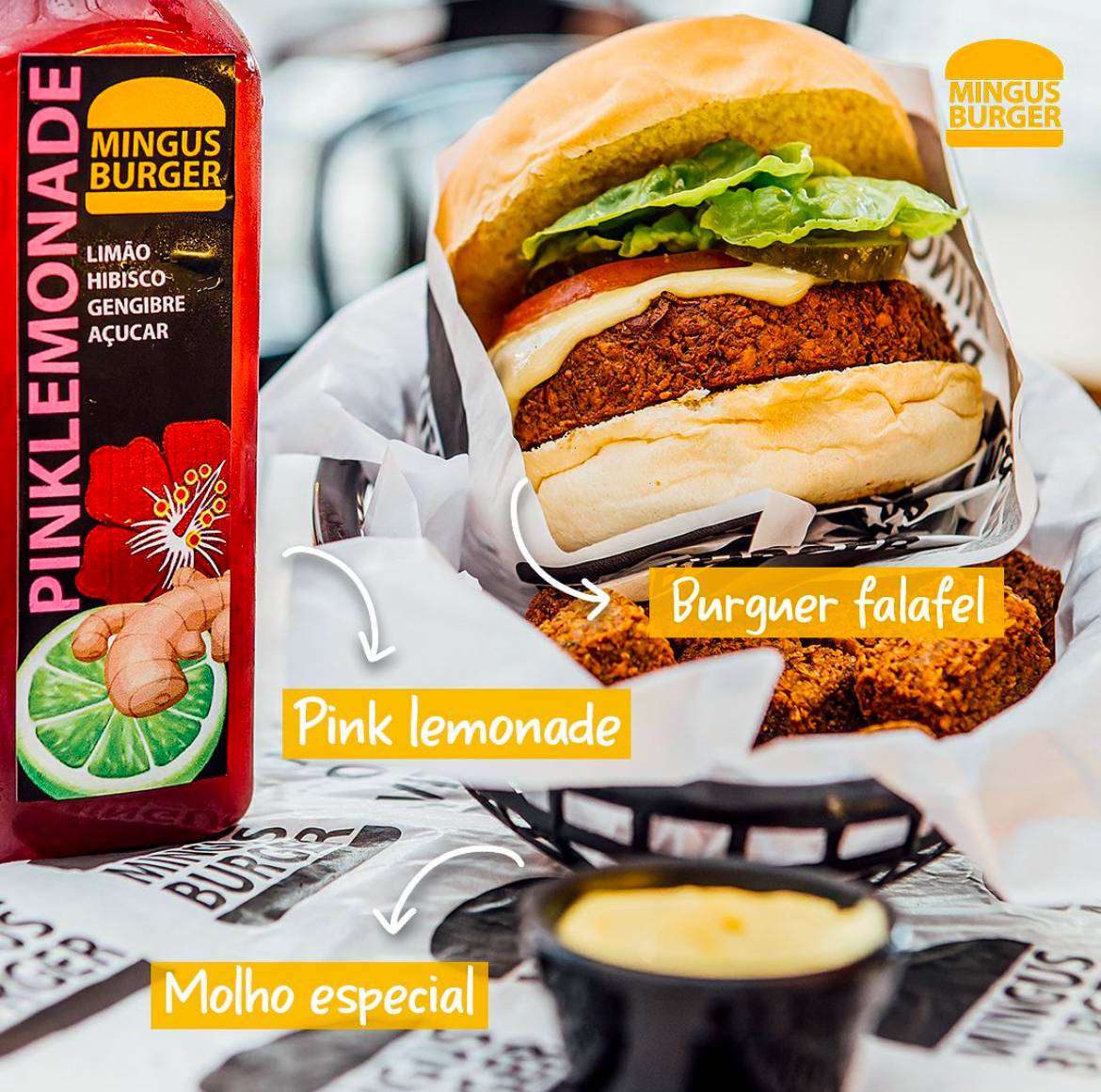 Mingus Burger cardápio