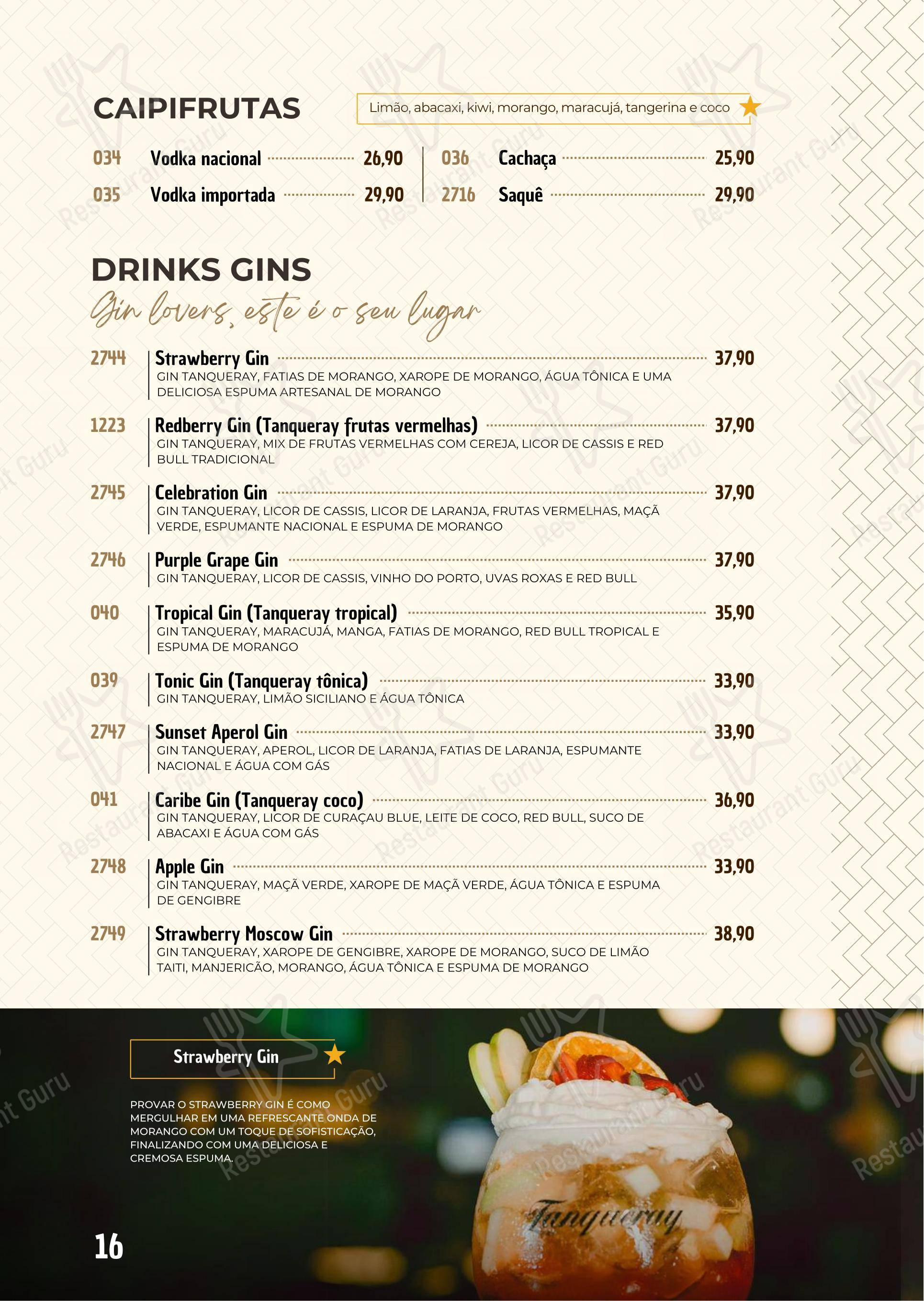 Seu Juca em Brasília - Menu bar