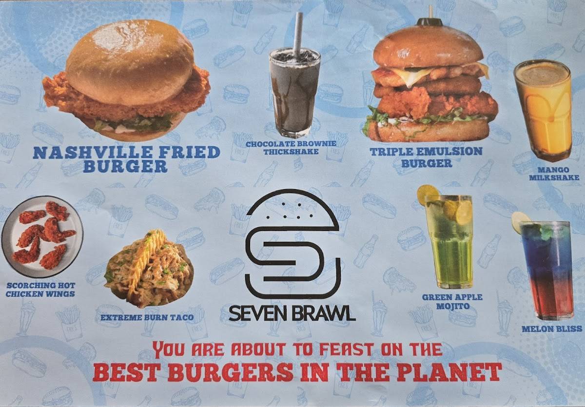 Seven Brawl menu