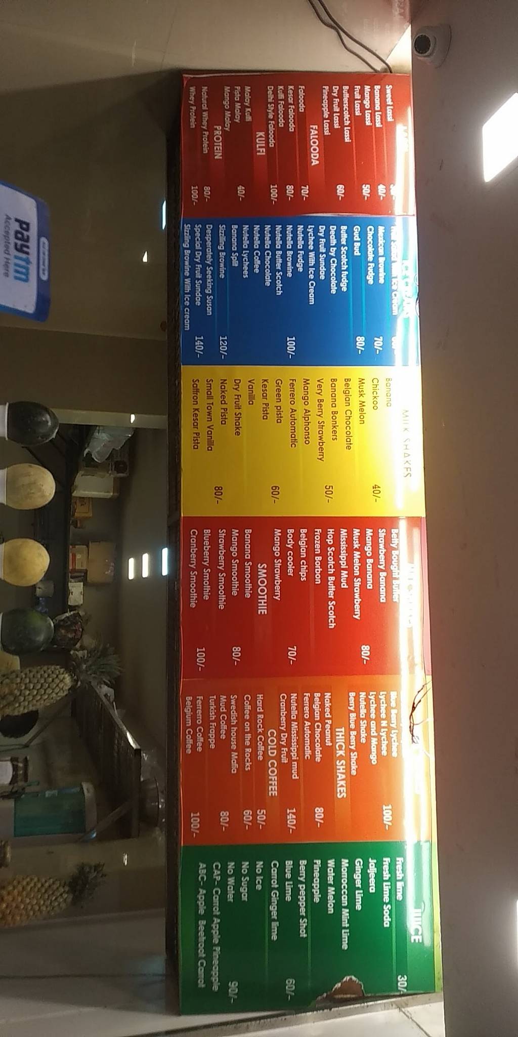 7th Heaven Cakes and Bakery menu