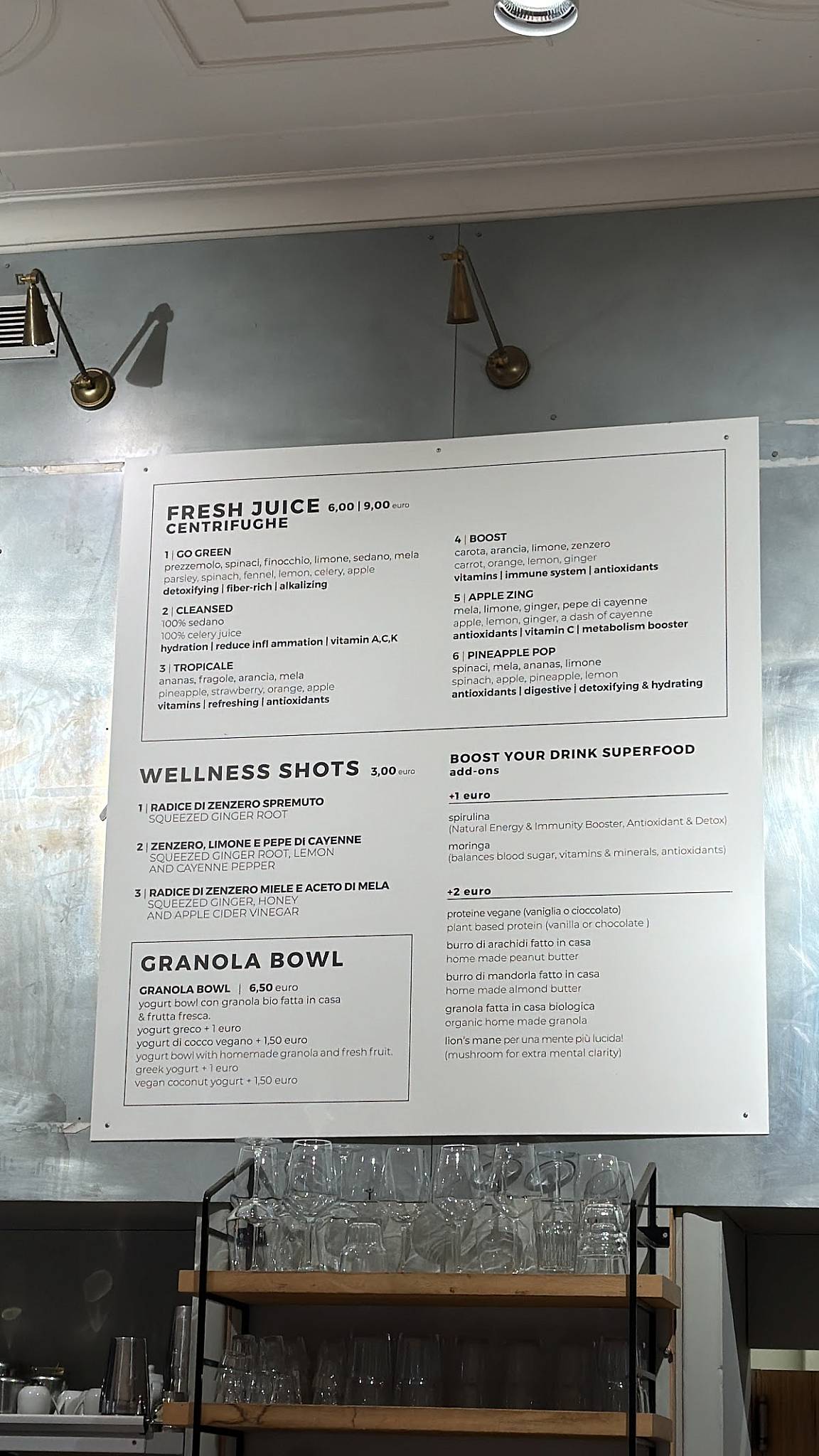 Menu di Shake Café 