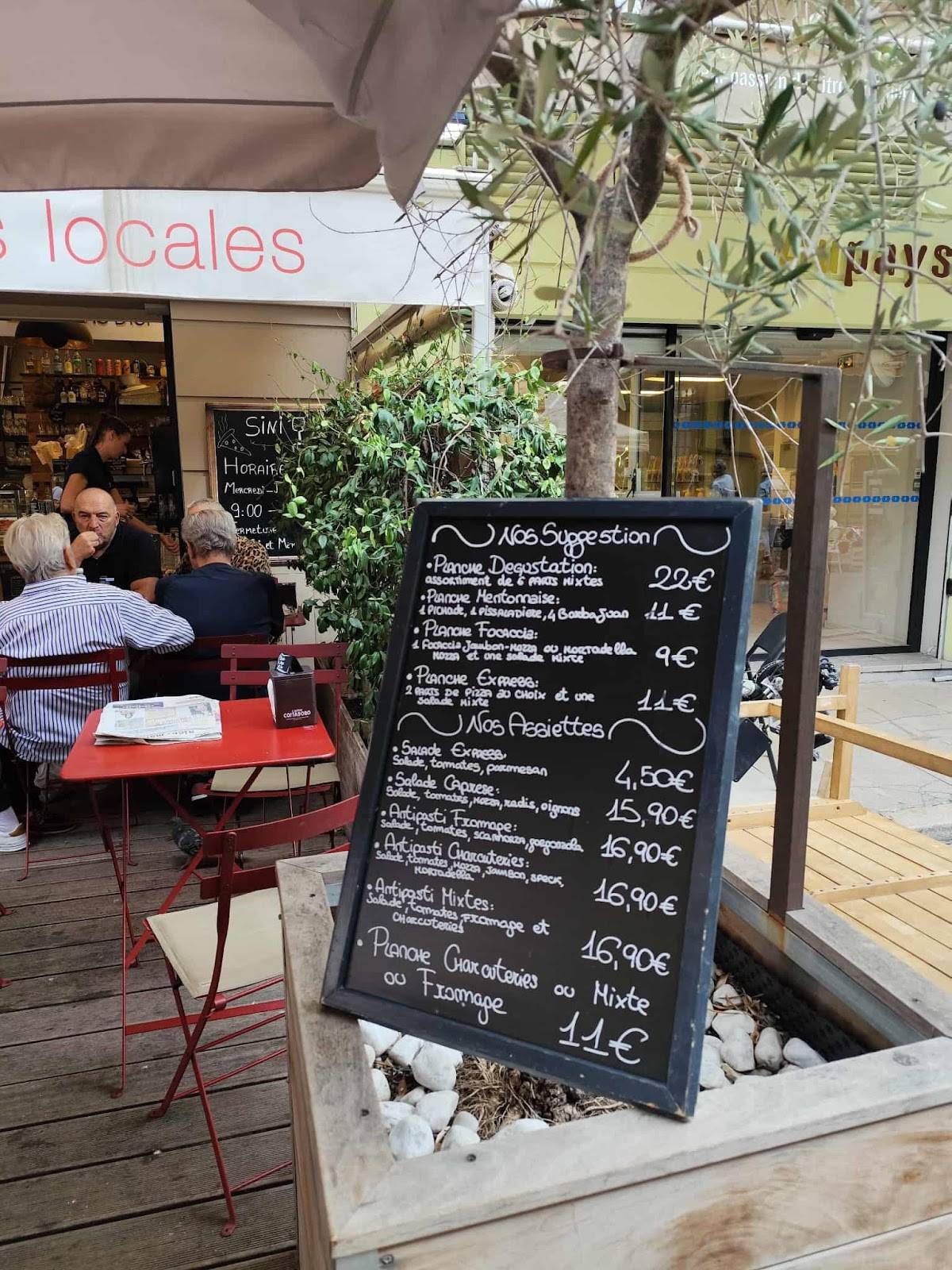 Menu de Sini