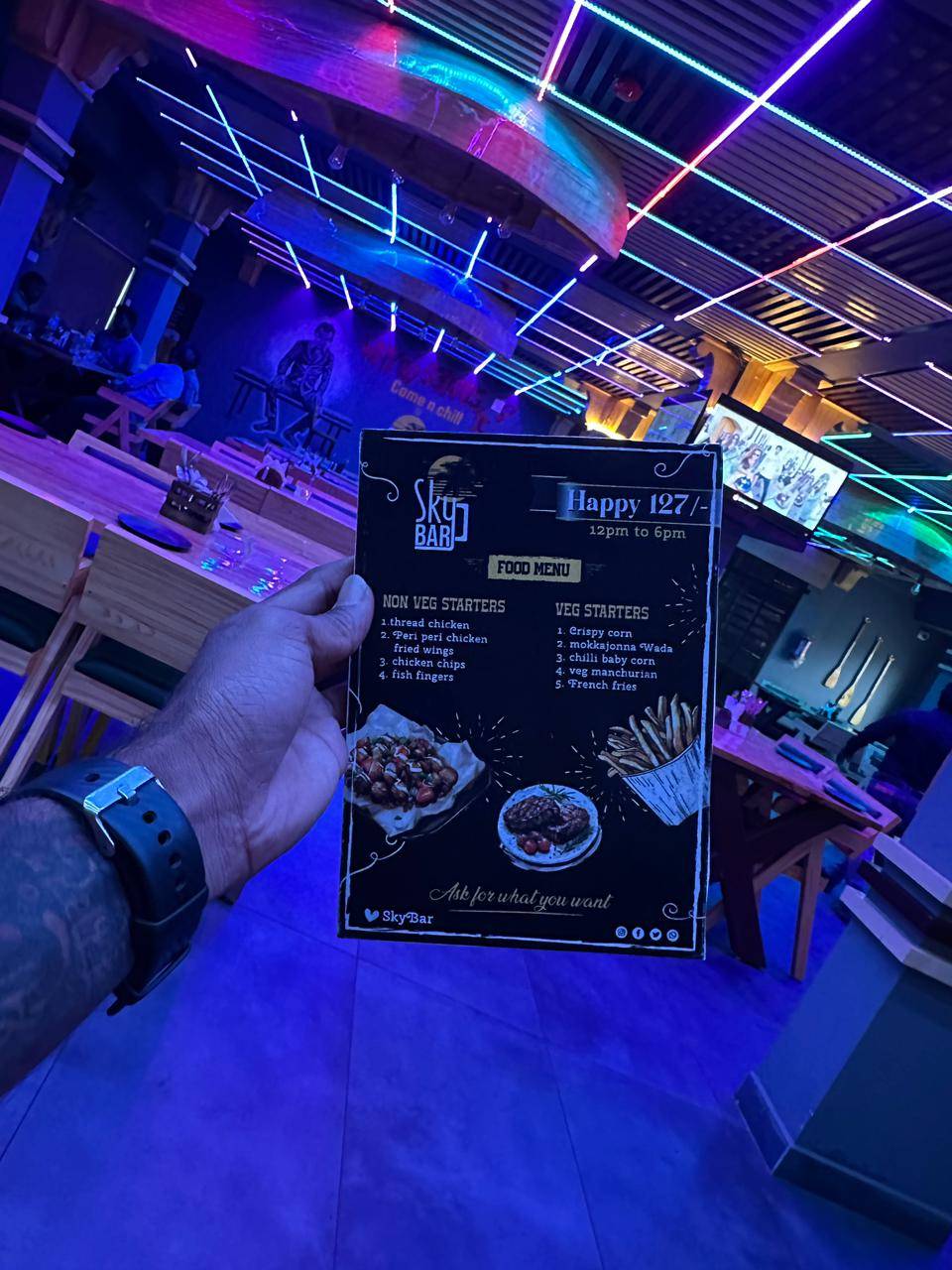 Skybar - Rooftop Bar menu