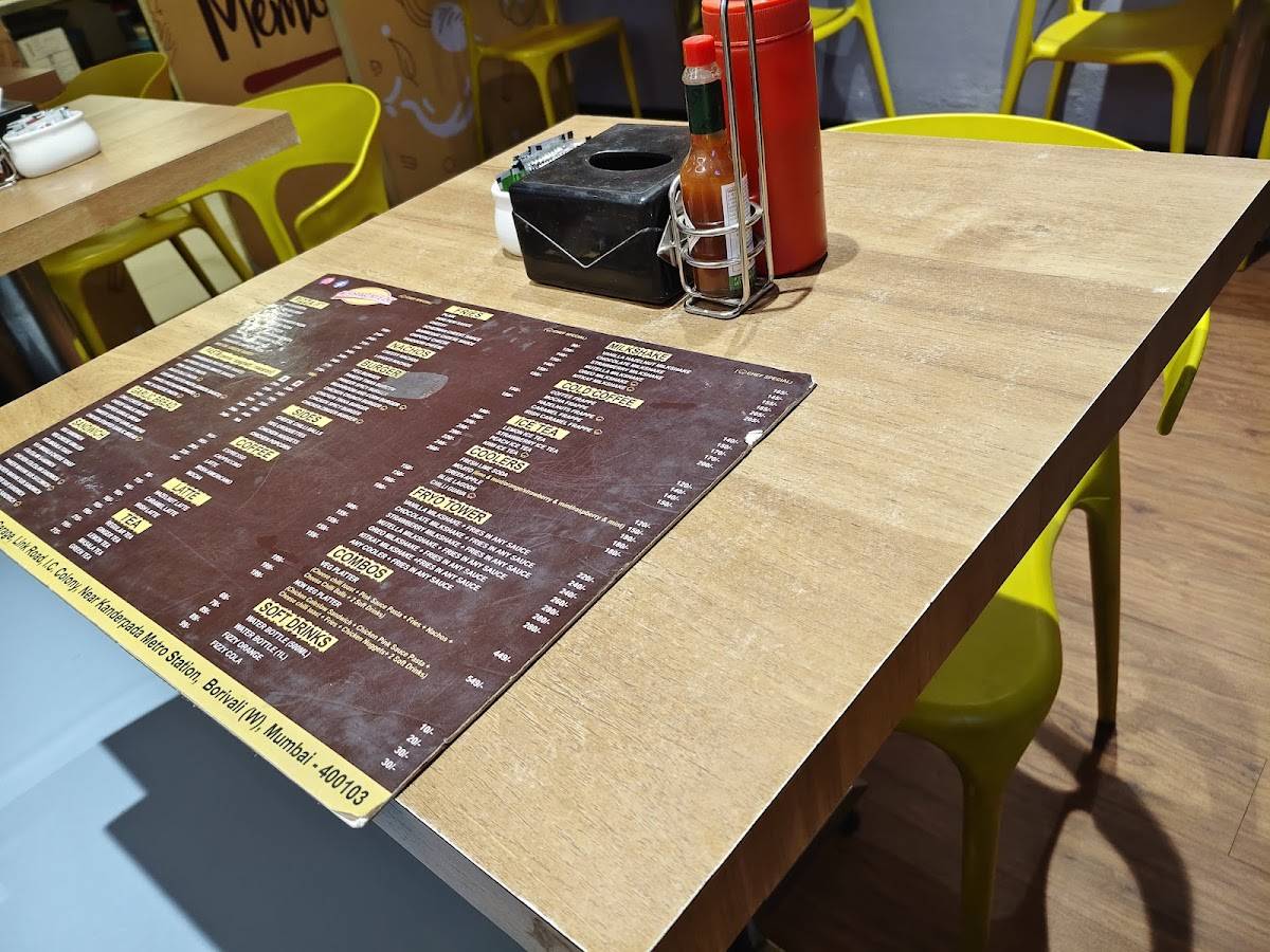 Snackiezz menu