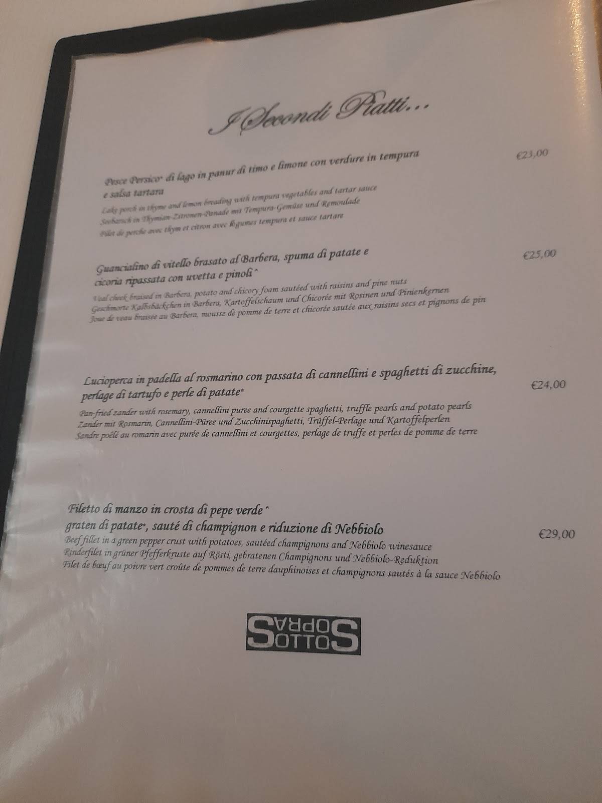 Menu di Sottosopra 