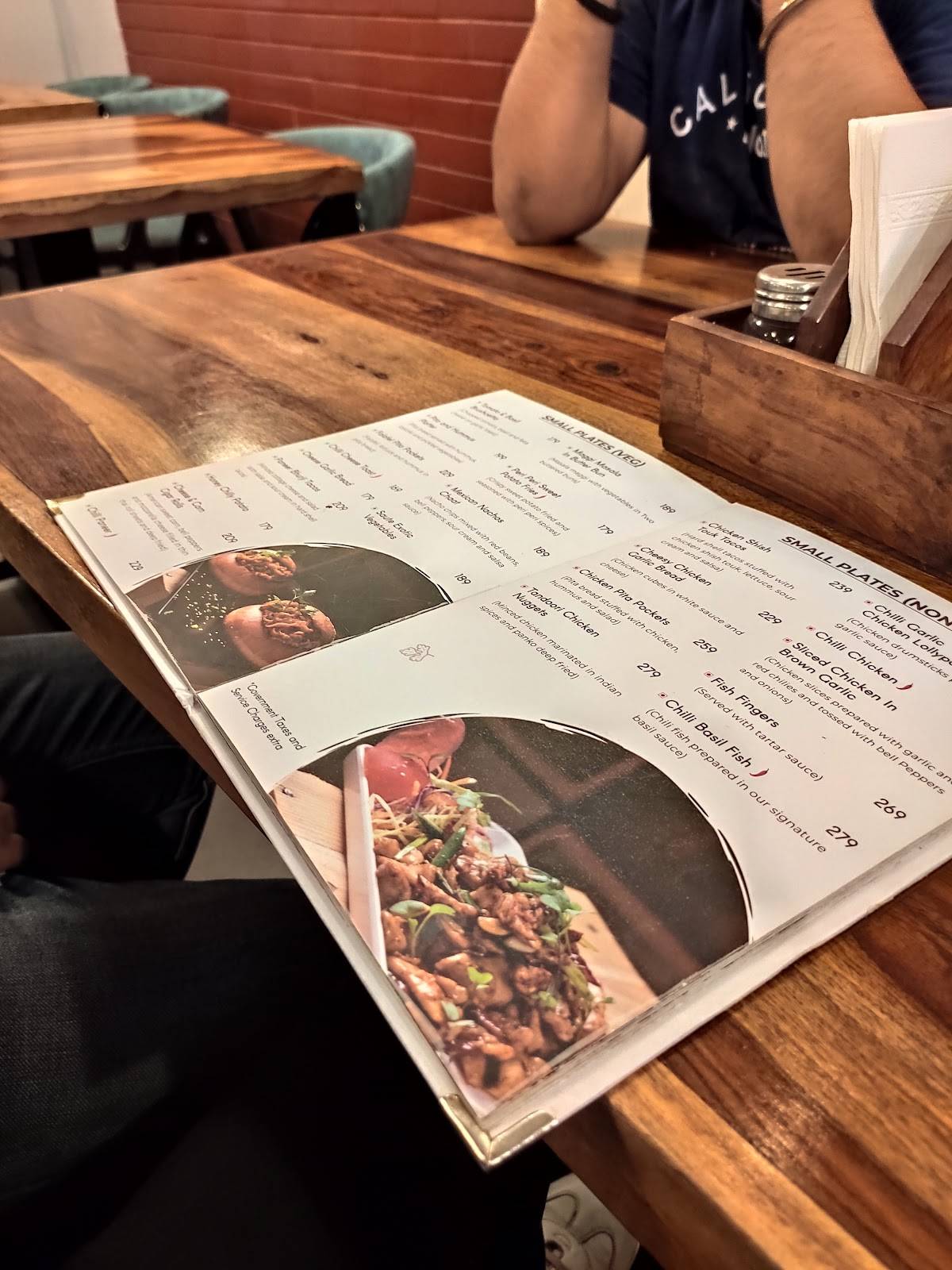 Spiced Brew menu