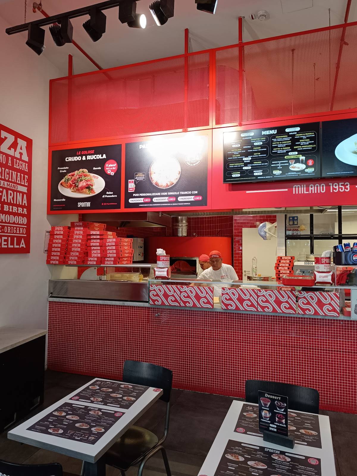 Menu di Spontini Assago Milanofiori 