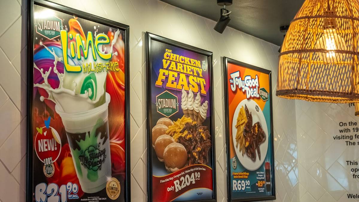 Menu de Stadium Express Botshabelo