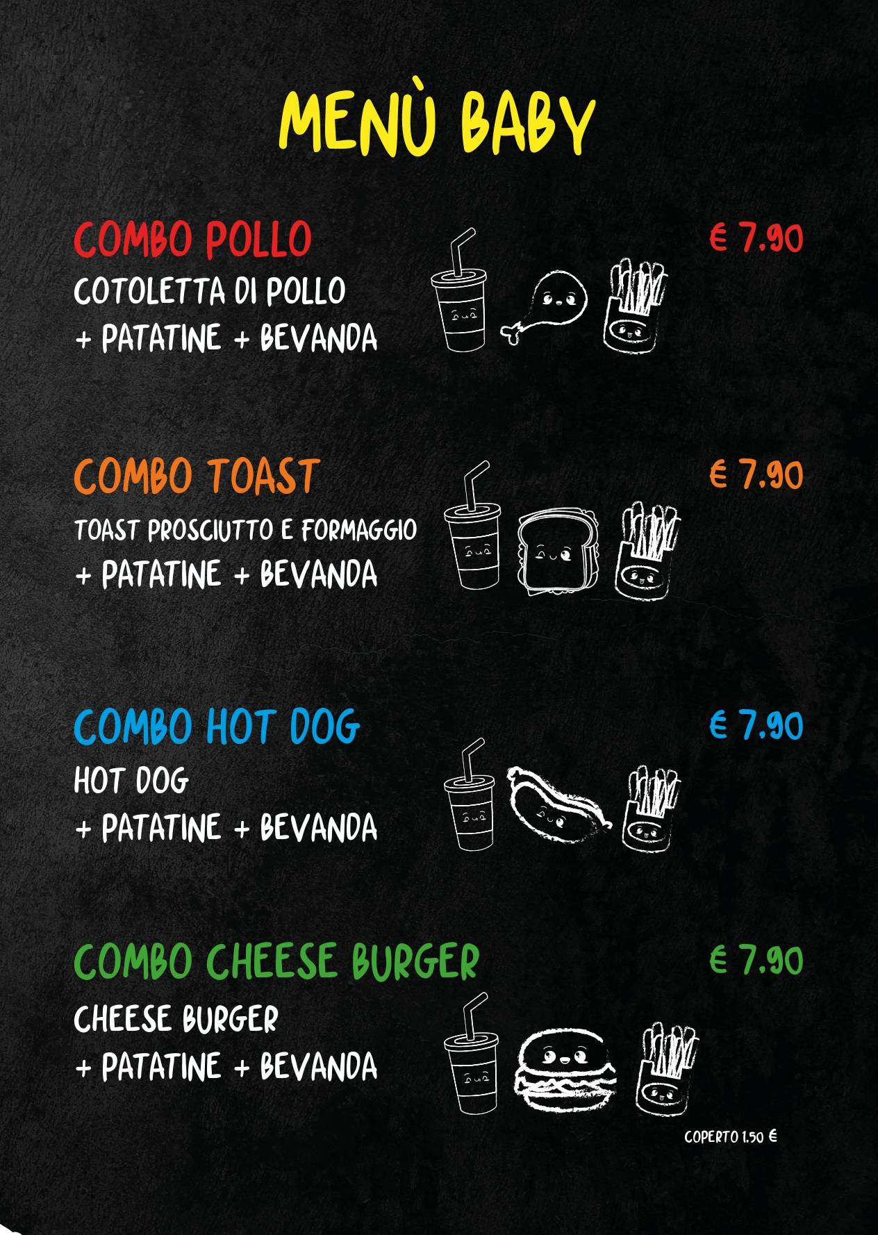 Menu di Stark's Cafè 