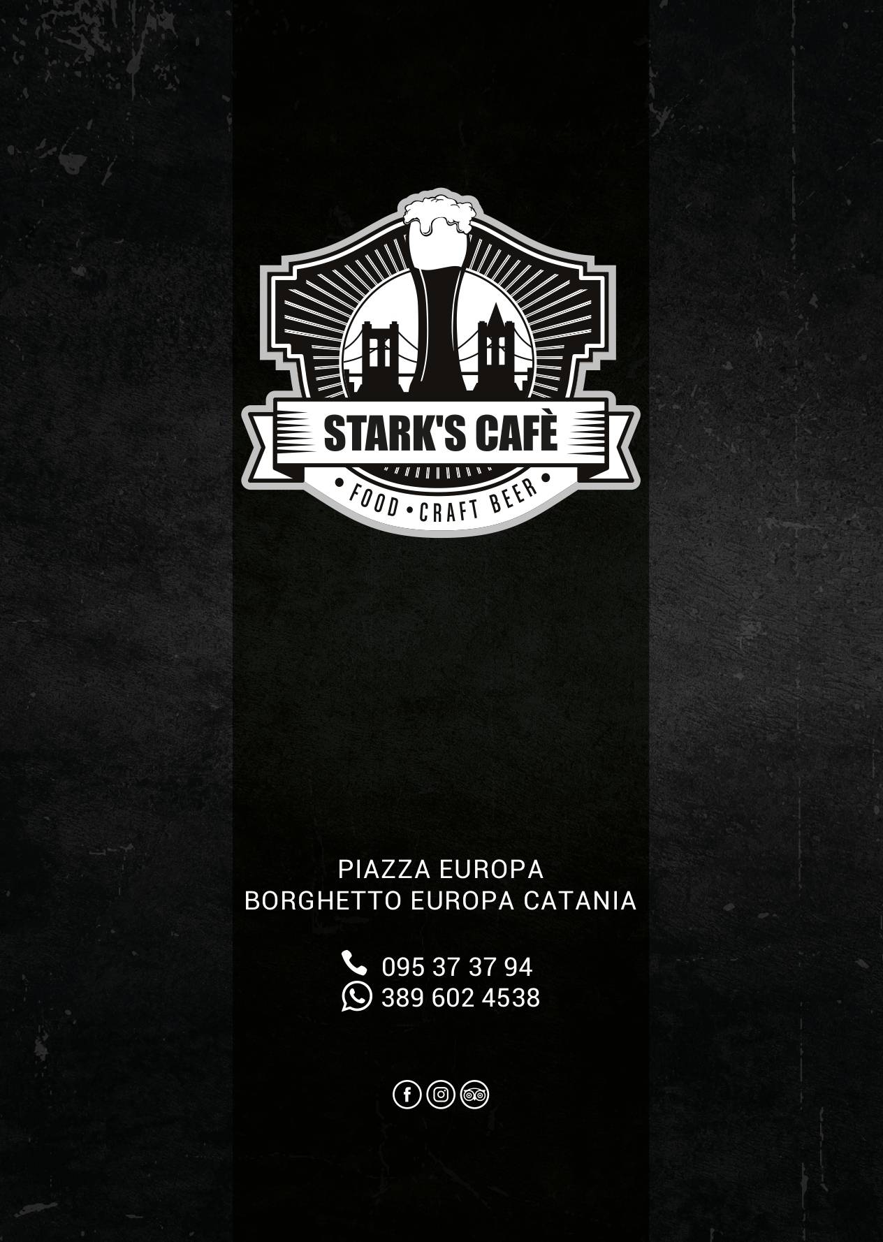 Menu di Stark's Cafè 