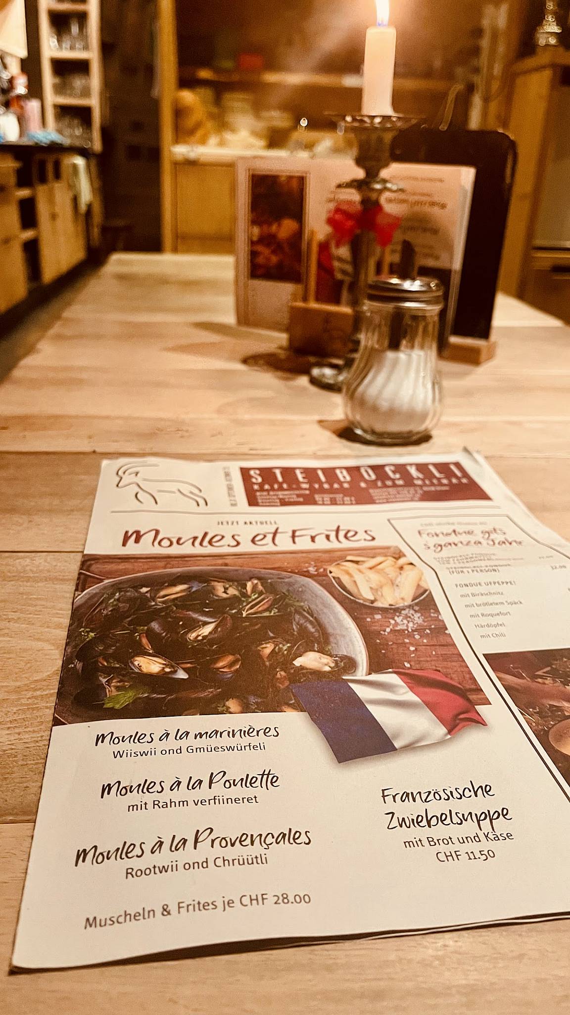 Menu di Steiböckli 