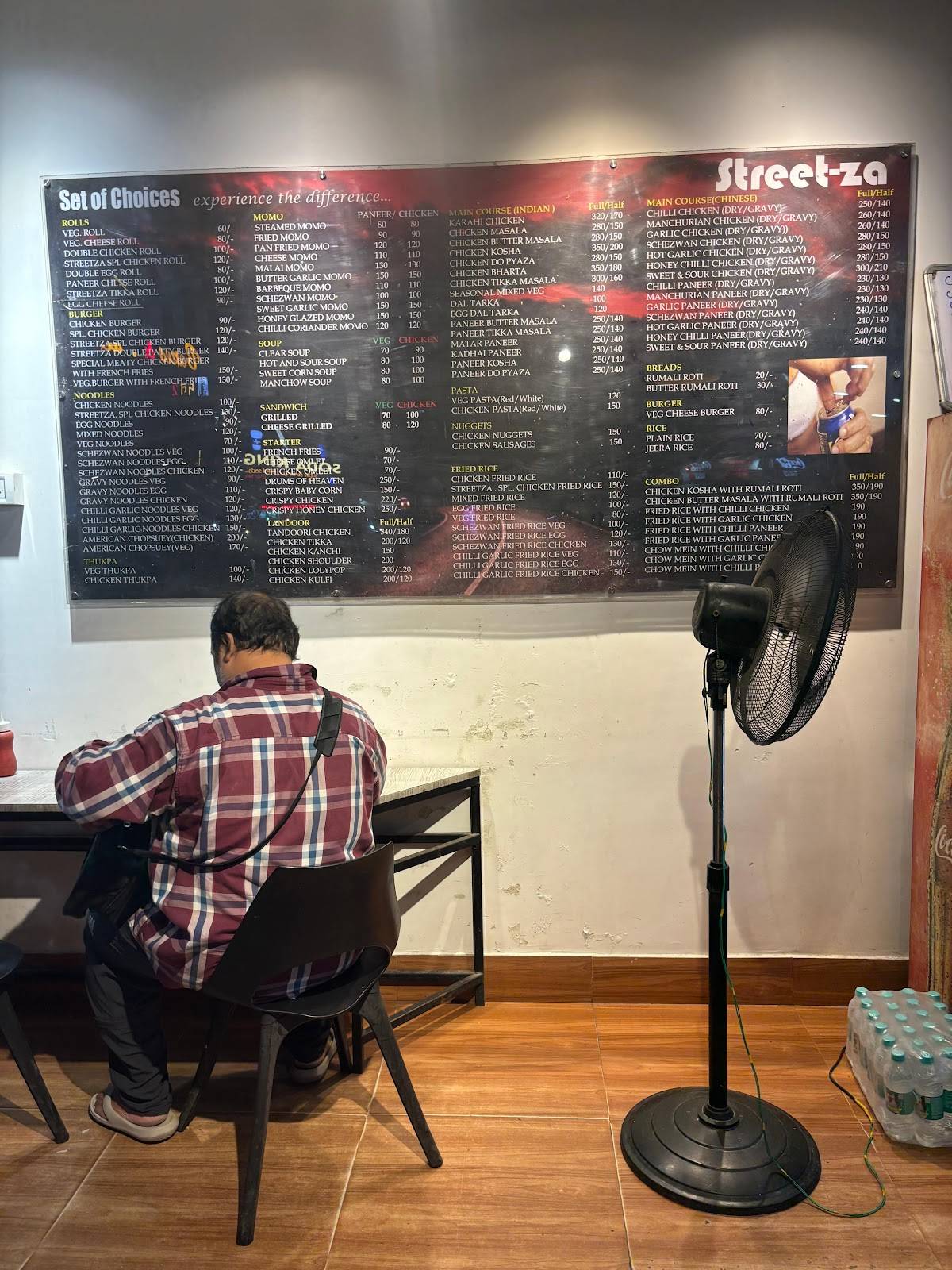 Street-Za menu