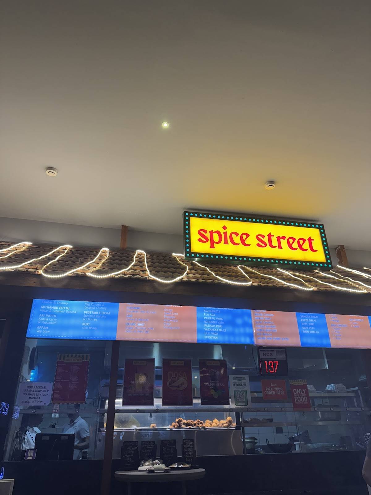 Supreme Experienza menu