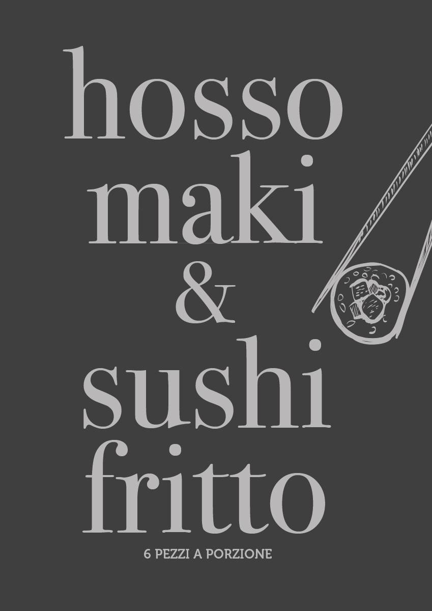 Menu di sole sushi fusion 