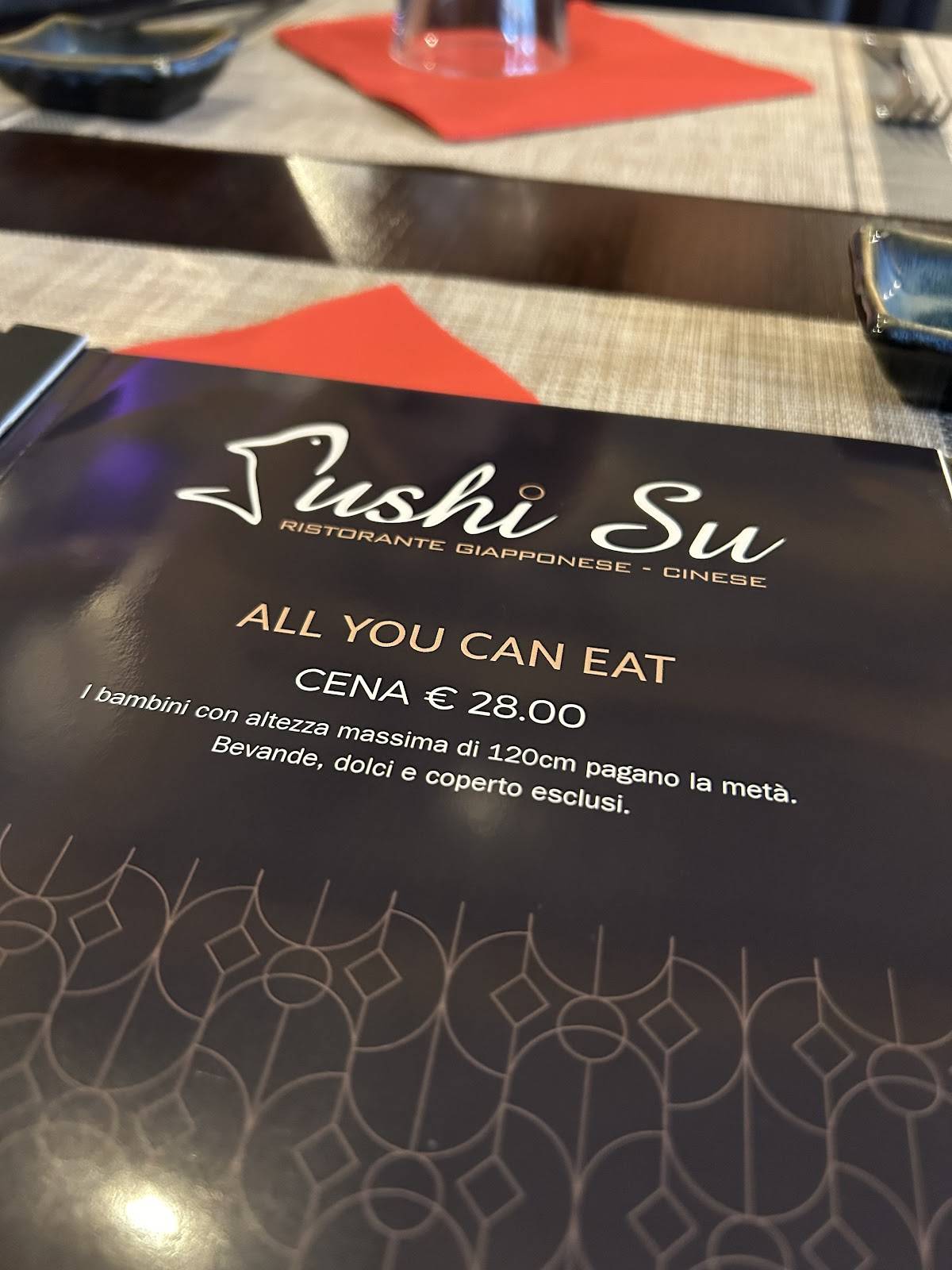 Menu di Sushi Su 