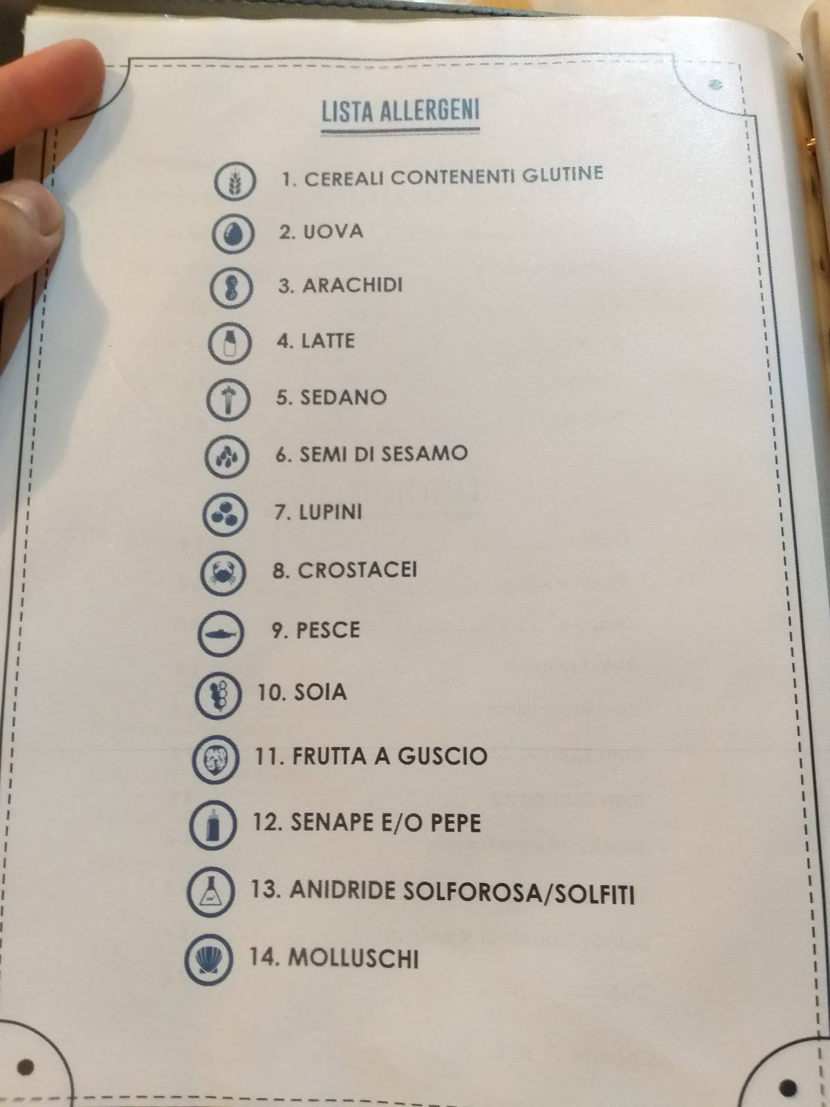 Menu di Torre Moline 