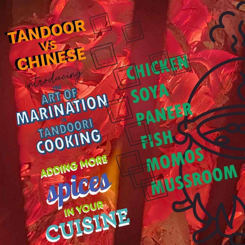 Tandoor vs chinese menu