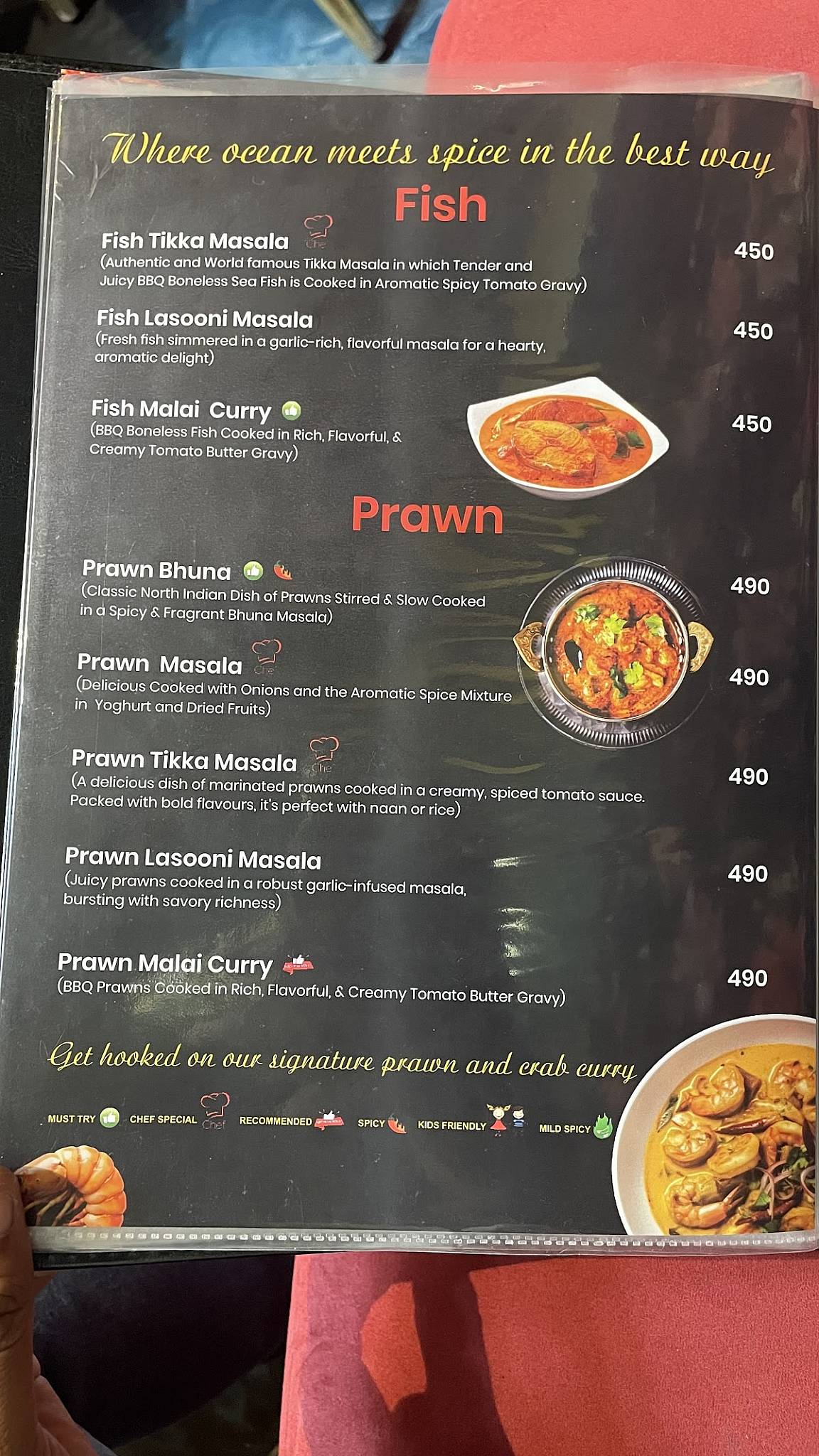 Tandooriwala menu