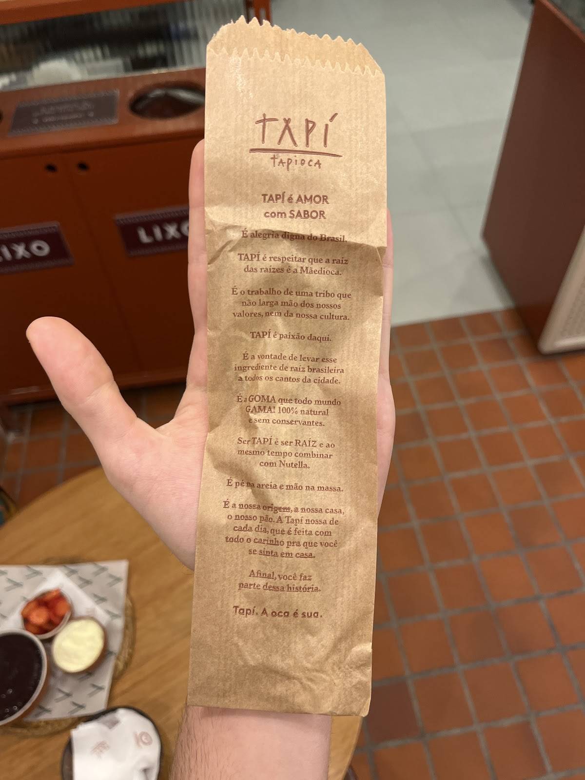Tapí Tapioca e Açaí Barra Downtown cardápio