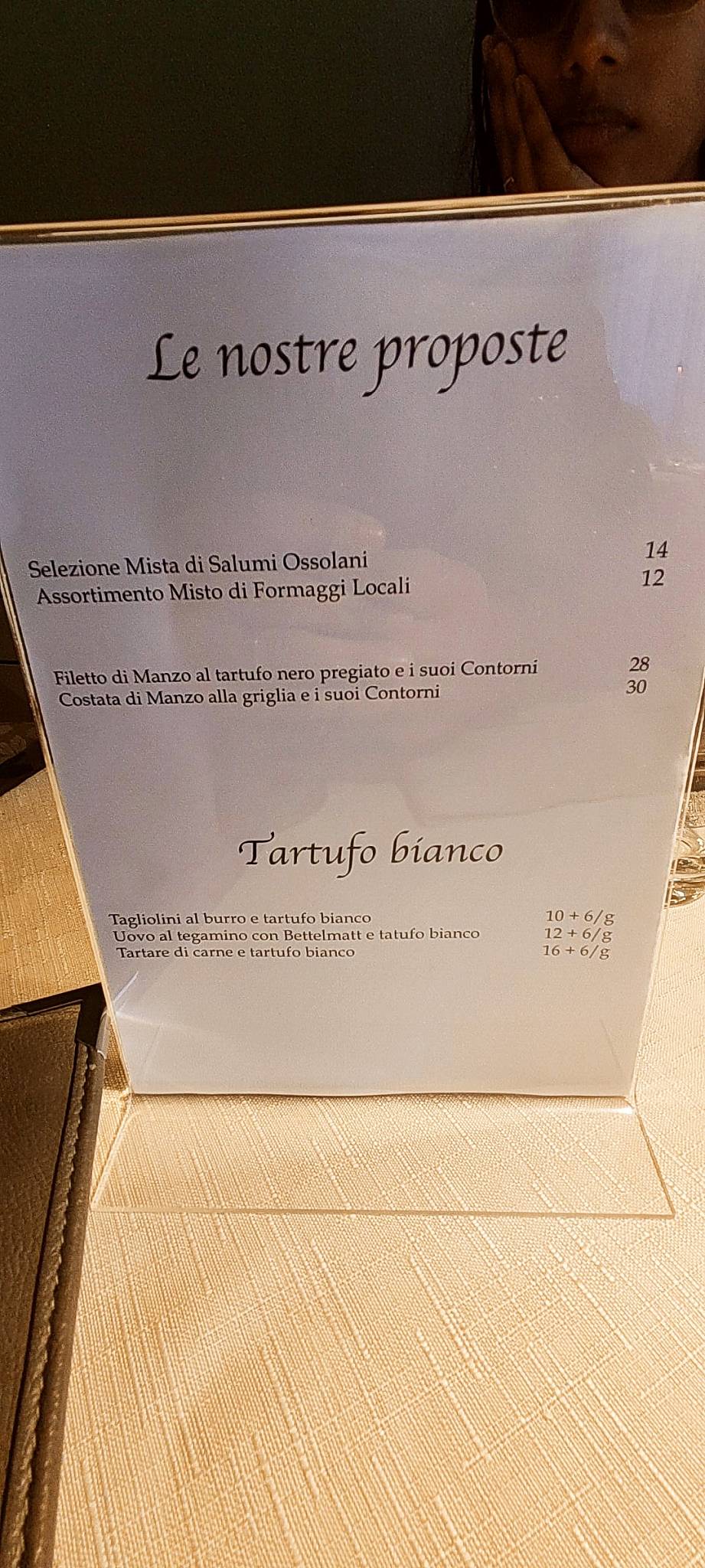 Menu di Ristorante Pizzeria Terminus 