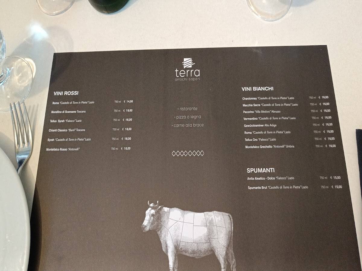Menu di Terra 