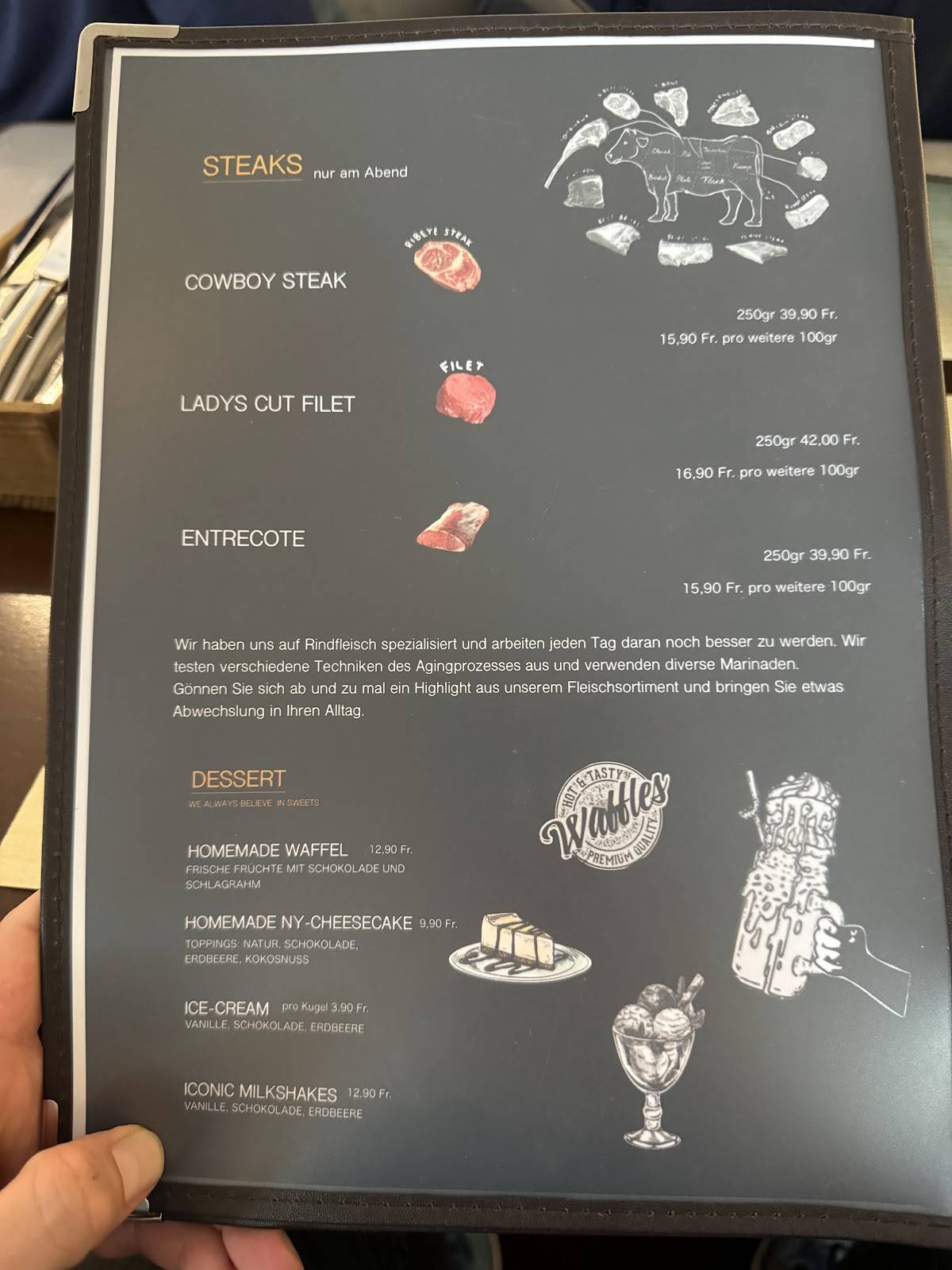 Menu di The Ami 