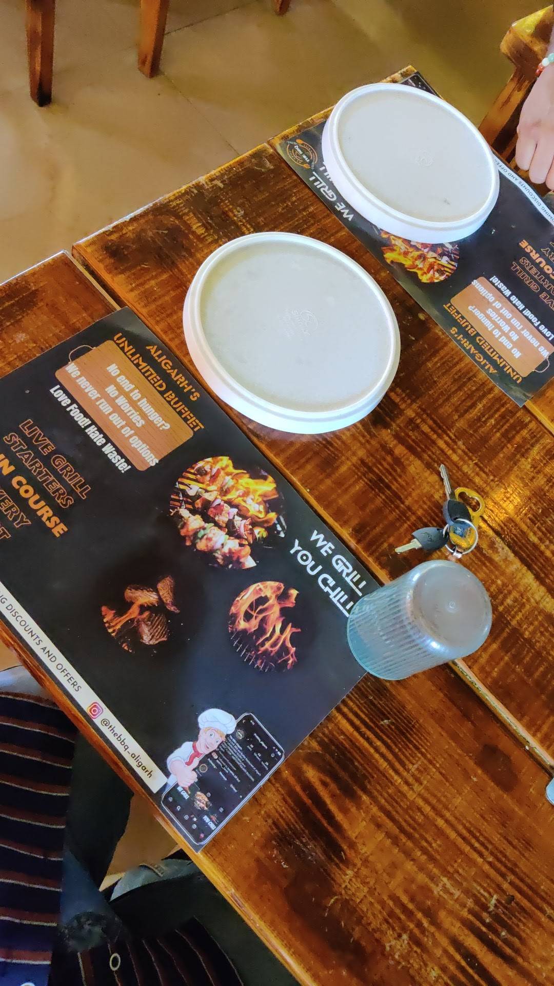 The Bbq menu