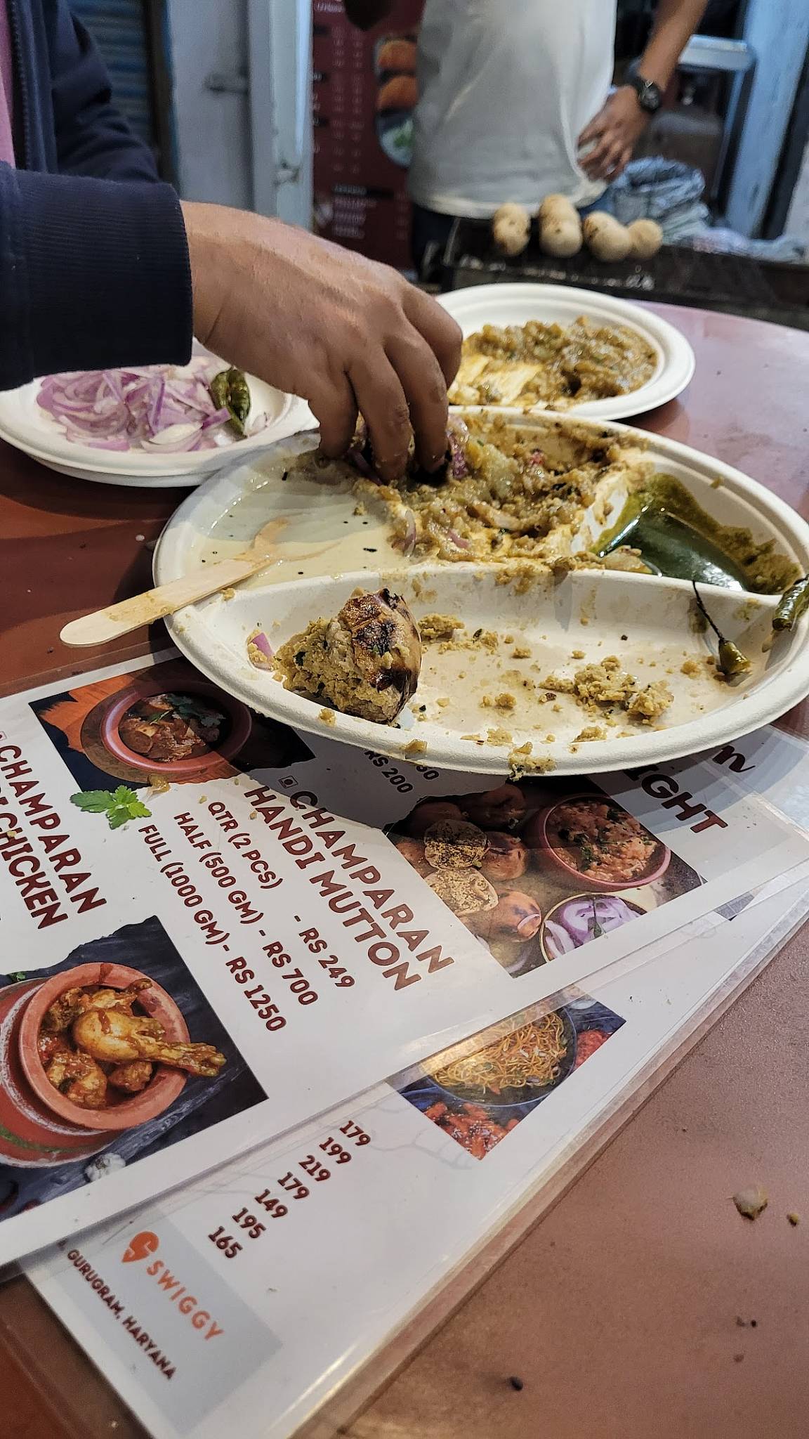 The Desi Urban Kitchen menu