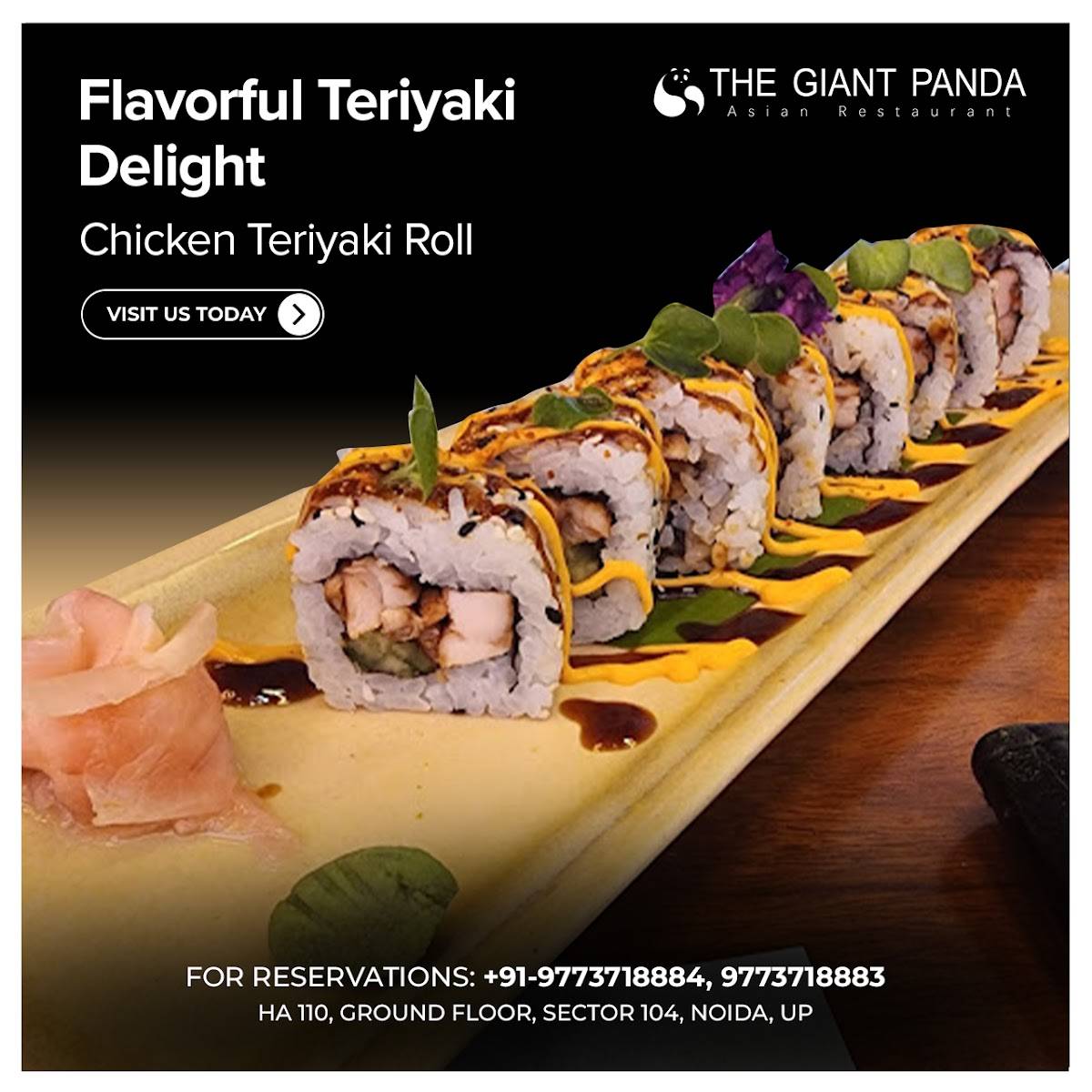 The Giant Panda menu