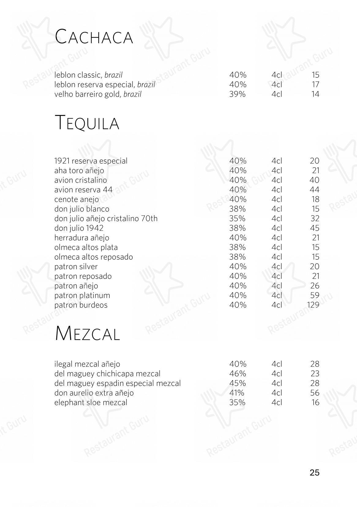 Menu per The Japanese at Gütsch on 2400 m ristorante