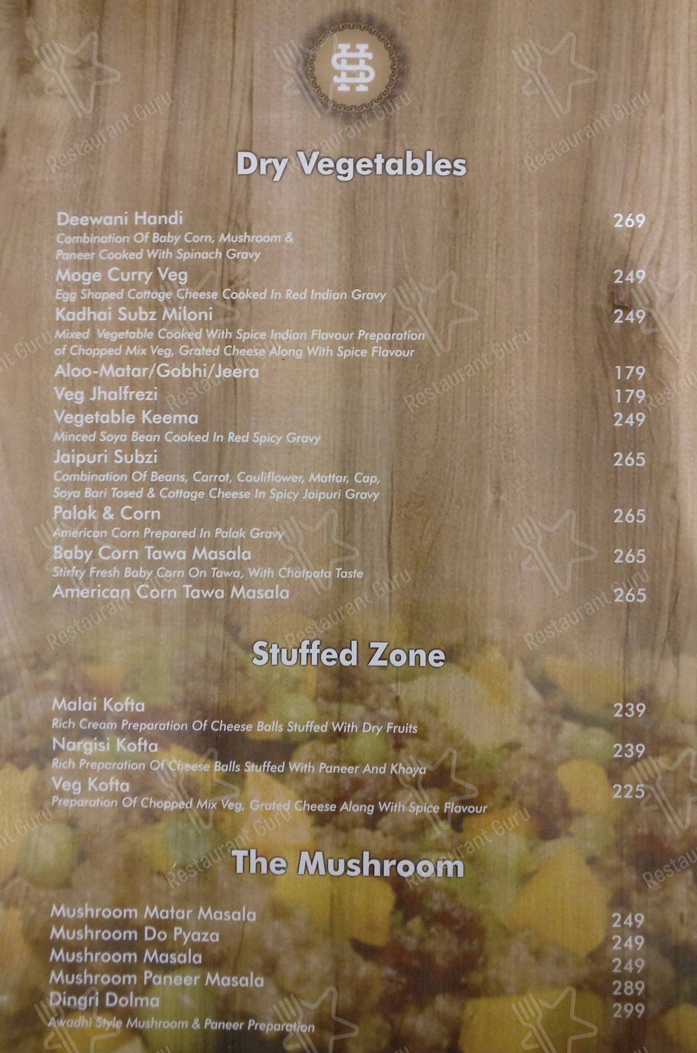 The Kitchenette Restaurant by Hotel Solitaire menu
