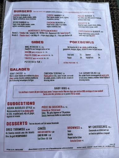 Menu di The Little Kitchen 