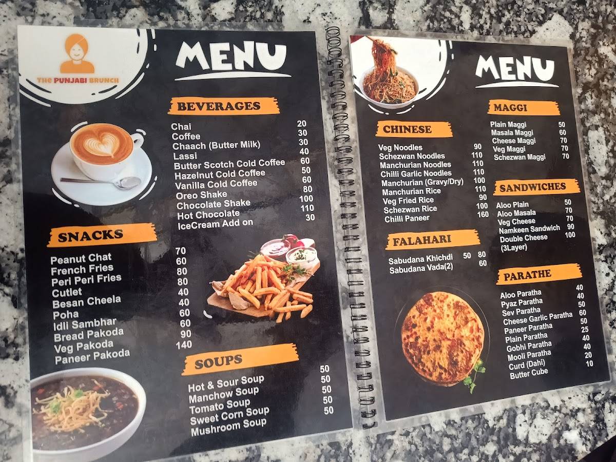 The Punjabi Brunch Restaurant and Caterers. menu