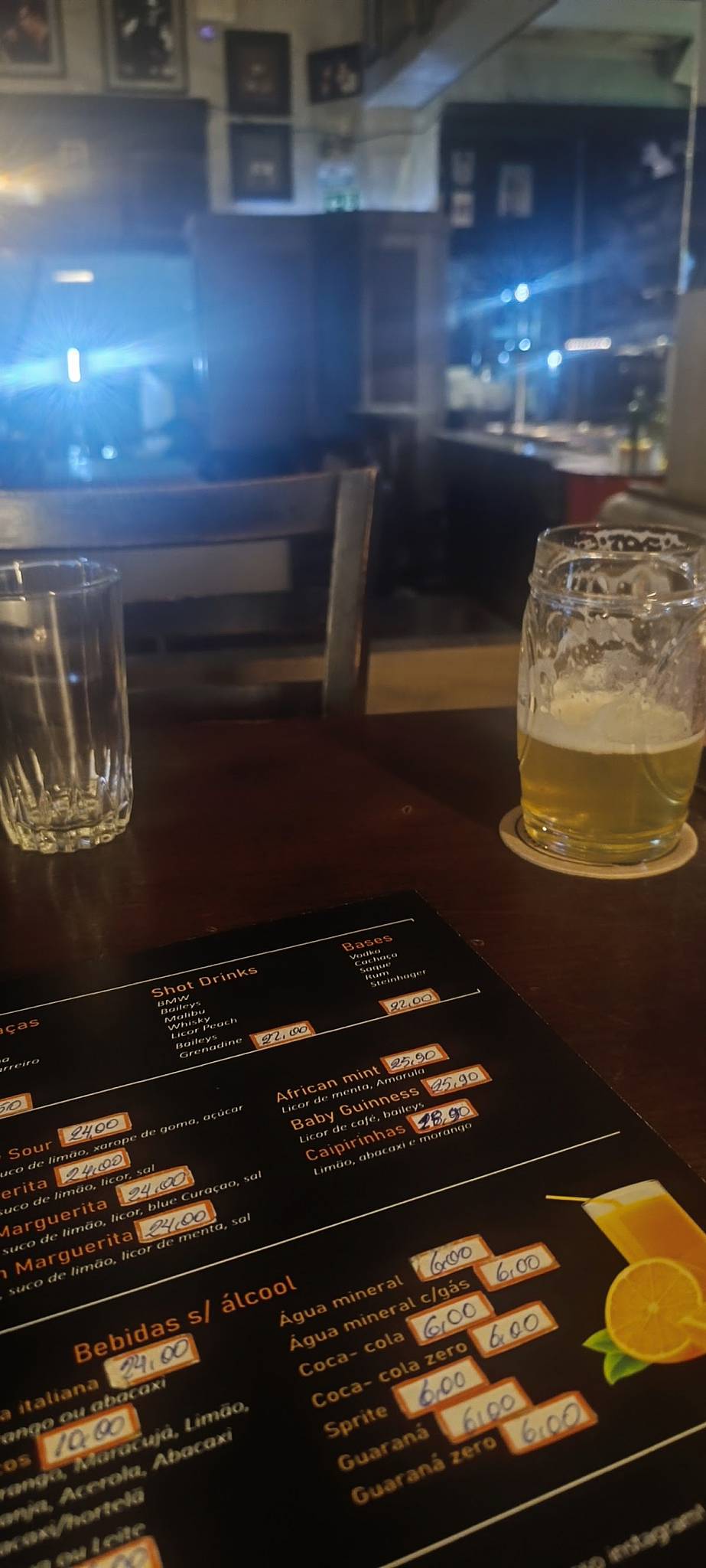 The Saint Pub cardápio