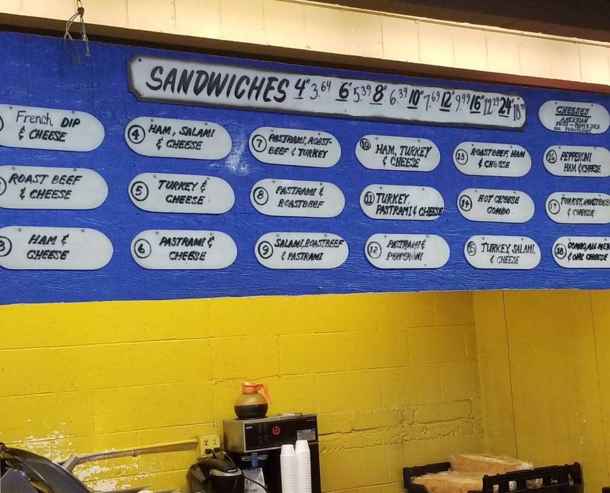 Menu at The Sandwich Tree restaurant, Idaho Falls