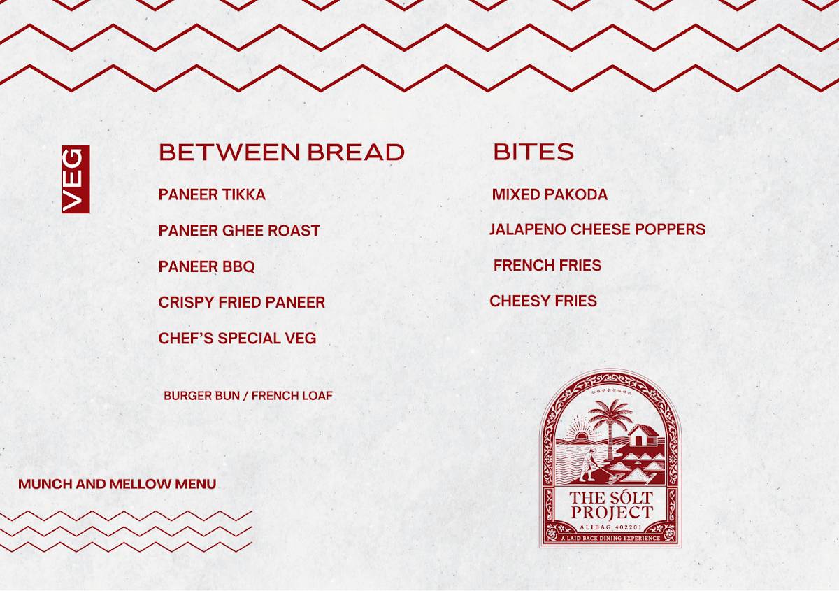 The Sólt Project menu